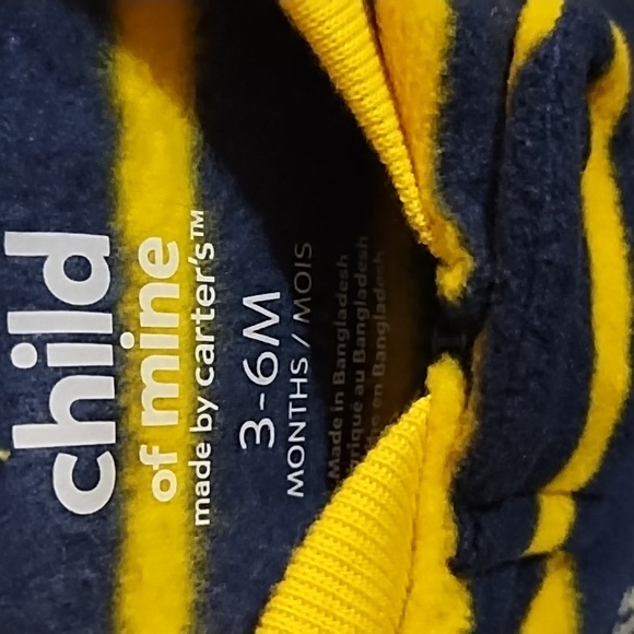 Child of Mine by Carter's Sleep N Play Bundle | 3-6 Mo | Multi Striped - Picture 7 of 11